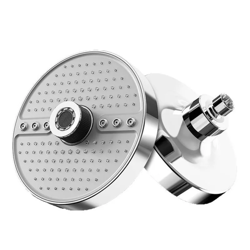 Révolutionner la douche quotidienne : HUANYU dévoile la nouvelle pomme de douche fixe à 6 fonctions avec cadran d'aérateur central innovant